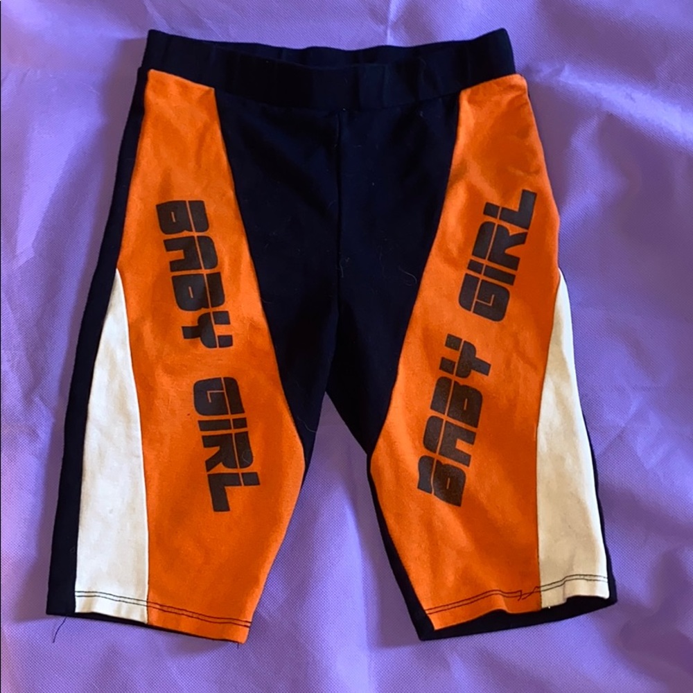Fashion Nova Baby Girl biker shorts